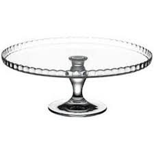 ALZATA VETRO con PIEDE PATISSERIE CM.32 PSBH95117