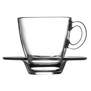 AQUA/TAZZA CAFFE' VETRO C/P PSBH95756