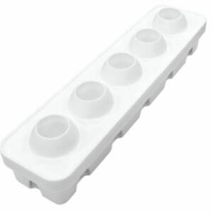 STAMPO SILICONE MELA, CILIEGIA E PESCA 115- ø60 H.55 + SUPPORTO IN PLASTICA