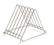PORTA TAGLIERI CROMATO 6 POSTI CM 26X31X27H FILTEX
