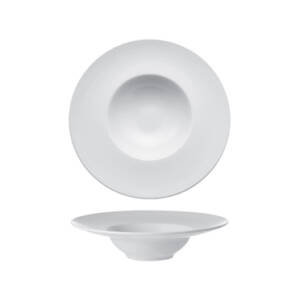 MONACO/PIATTO PASTA CM.28 BIANCO interno cm.15 a/7603