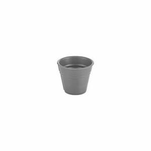 BUCKET 8 CM.7,6XH.6,5 MELAMINA GRIGIA TOGNANA