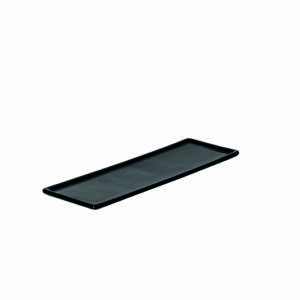 VASSOIO RETT. CM.26X8X1 NERO F1090 TT