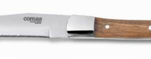 COLTELLO BISTECCA ALPS SEGHETTATO CM.23 COMAS