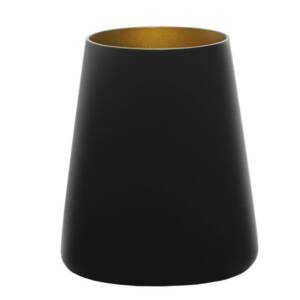POWER/BICCHIERE ACQUA CL.38 NERO/ORO STOLZLE