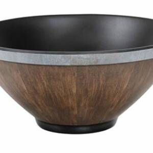 INSALATIERA MELAMINA CM.20 COLOR LEGNO S096820WOOD TOGNANA