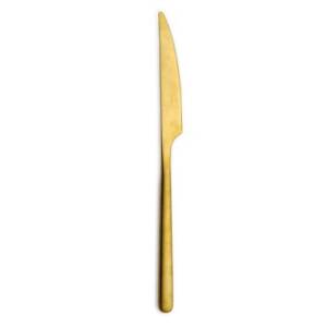 CANADA ORO/COLTELLO TAVOLA PVD VINTAGE COMAS