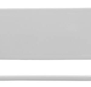 PLANKO/PIATTO BASE GOURMET RETT.CM.25,2X9.9X1,1 BIANCO