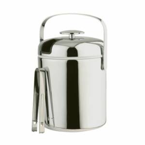 PORTAGHIACCIO ROTONDO INOX CON PINZA CM.14 H.22 LT.1,3
A/36015 APS