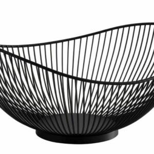 CESTINO METALLO SVARTNERO CM.29,5X25,5 H.13,5 A/30424 APS