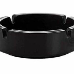 POSACENERE BISTRO CM.10,7 VETRO NERO PSBH54036