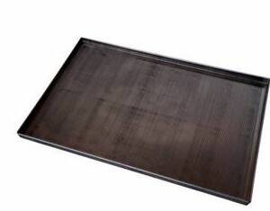 TEGLIA ALLUMINIO MICROFORATA TEFLONATA CM.60X40X2