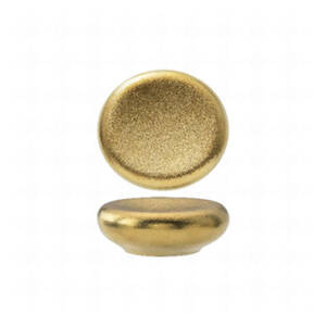 GEMINI GOLD/PIATTO STONE CM.11X10,4 H.4,7 ESSENTIA