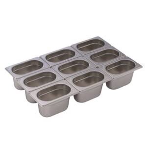 BACINELLA GN INOX 1/9 H.10 BA19100