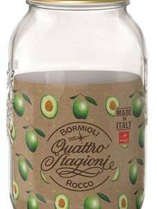 4 STAGIONI/BARATTOLO con tappo CL.378 
BORMIOLI R.