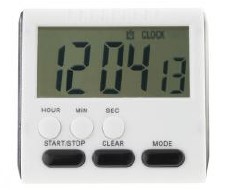 TIMER DIGITALE BIANCO CON MAGNETE 043919