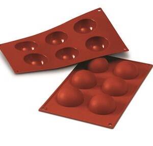 STAMPO SILICONE SEMISFERA N.6 SF003 CM. ø6XH3 SILIKOMART