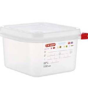 VASCA PP 1/6 H.10 lt.1,7
con cop.A/03024 ARAVEN