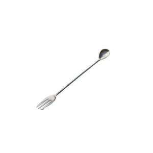 CUCCHIAIO MISCELATORE INOX CON FORCHETTA CM.40 475840 FP