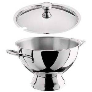 ZUPPIERA INOX CM.22 LT.3 PINTI