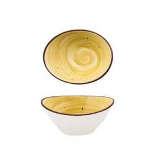 COPPETTA OVALE OCRA CM.9,9X7,9 H.4,4 SH048