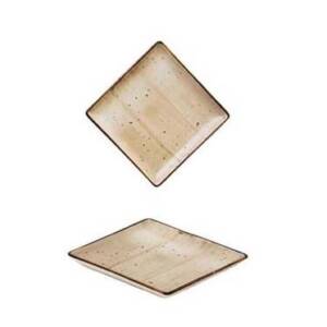 PIATTINO QUADRATO SABBIA CM.9,9 SH049