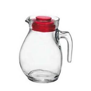 SANGRIA/CARAFFA con TAPPO ROSSO LT.1,5 BORMIOLI R.