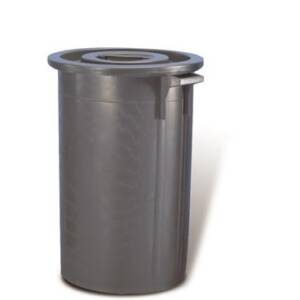 BIDONE CON COPERCHIO LT.90 GRIGIO CORALLO A/2750
GIGANPLAST