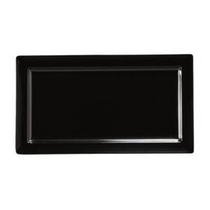 VASSOIO RETT.CM.65X36,5X5,2 MELAMINA NERA 2625H INMIRON