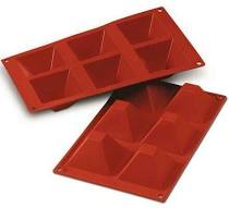 STAMPO SILICONE PIRAMIDI ML.90 CM.71X71X4  SF007 SILIKOMART