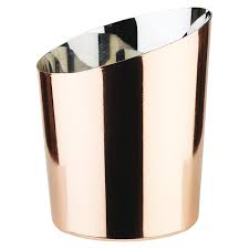 PORTASNACK OBLIQUO INOX/RAME CM.9,5 41524C10