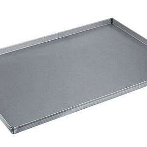 TEGLIA RETT.LAMIERA ALLUMINATA CM.60X40X2
