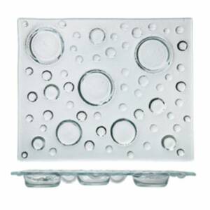 BUBBLE/ANTIPASTIERA RETT.32X26
VETRO
