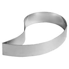 VIRGOLA INOX CM.30 H.4 47544-30