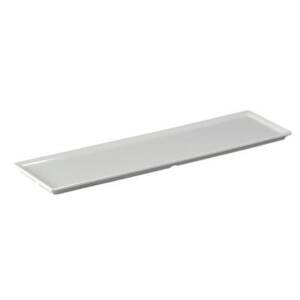 VASSOIO RETT. cm.51X24 MELAMINA BIANCA HP9024M INMIRON