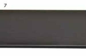 TAGLIERE POLIETILENE NERO CM.25X16X A/2864 ILSA