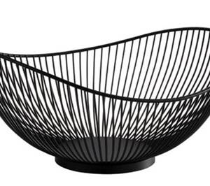 CESTINO METALLO SVARTNERO CM.29,5X25,5 H.13,5 A/30424 APS