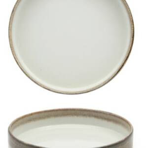 KADEN/PIATTO FONDO ALTO CM.20 H.4 RADIANCE BROWN 50840N3BR SANGO