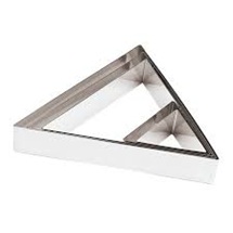 TRIANGOLO INOX CM.22 H.4,5 47540-04