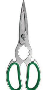 FORBICE TITANIO CON LAMA FORATA verde A1540 000 G SANELLI